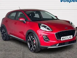 Red Used 2023 Ford Puma Titanium SUV | £15,295 (Good price)