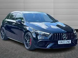 Night black Used 2023 Mercedes A45 AMG Hatchback | £45,950 (Fair price)