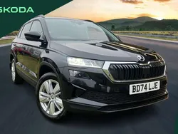 Black Used 2024 Skoda Karoq SE Drive SUV | £24,850 (Fair price)