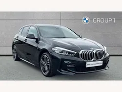Black sapphire metallic paint Used 2022 BMW 118 M Sport Hatchback | £20,690 (Fair price)