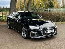Black Used 2022 Audi A5 S-Line Coupe | £25,290 (Good price)