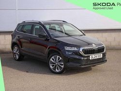 Black magic pearl effect Used 2024 Skoda Karoq SE L SUV | £19,699 (Fair price)