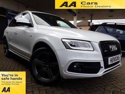 White Used 2014 Audi Q5 S-line plus SUV | £12,795 (Fair price)