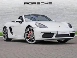 White Used 2021 Porsche Boxster Cabriolet | £49,990