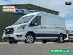 White New 2024 Ford Transit Limited Van | £32,990 (A bit pricey)
