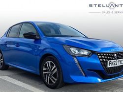 Blue Used 2022 Peugeot 208 Allure Premium Hatchback | £13,575 (Fair price)