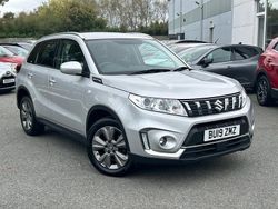 Silver Used 2019 Suzuki Vitara SZ-T SUV | £11,309 (Fair price)