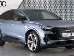 Blue Used 2024 Audi Q4 e-tron Black Edition SUV | £35,990 (Good price)