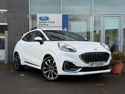 White Used 2023 Ford Puma ST-Line Hatchback | £22,995 (Expensive)
