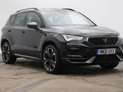 Crystal black Used 2021 Cupra Ateca VZ2 SUV | £26,995 (Fair price)