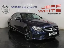 Blue Used 2019 Mercedes C180 Sedan | £14,988 (Fair price)