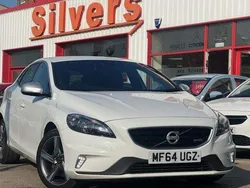 White Used 2014 Volvo V40 R-Design Estate | £5,995 (Fair price)