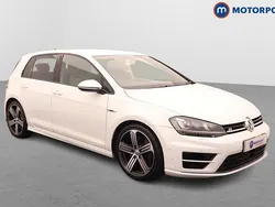White Used 2017 VW Golf VII R Hatchback | £20,549 (Expensive)