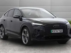 Used 2025 Audi Q4 Sportback e-tron Black Edition SUV | £40,444