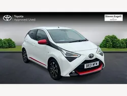 White Used 2021 Toyota Aygo Trend Hatchback | £10,942 (A bit pricey)