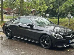 Black Used 2017 Mercedes C220 AMG line Coupe | £11,995 (Fair price)