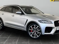 Silver Used 2019 Jaguar F-Pace SVR SUV | £29,895
