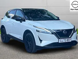 White Used 2023 Nissan Qashqai SUV | £24,263 (Fair price)