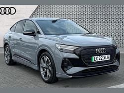 Grey Used 2022 Audi Q4 Sportback e-tron Comfort SUV | £29,397