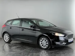 Black Used 2017 Ford Focus Titanium Hatchback | £6,750 (Good price)