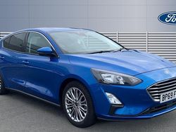 Blue Used 2020 Ford Focus Titanium X Hatchback | £12,173 (Fair price)