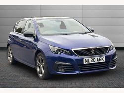 Magnetic blue Used 2020 Peugeot 308 GT-line Hatchback | £9,690 (Fair price)
