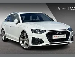 White Used 2024 Audi A4 S-Line Estate | £29,750 (Fair price)