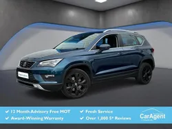 Blue Used 2016 Seat Ateca Ecomotive SUV | £9,495 (Fair price)