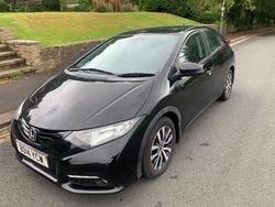 Black Used 2014 Honda Civic SE Plus Hatchback | £2,995 (Good price)
