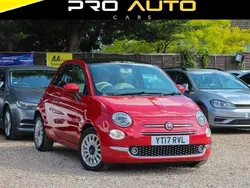 Red Used 2017 Fiat 500 Lounge Hatchback | £4,800 (Good price)