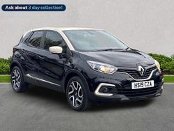 Black/cream Used 2019 Renault Captur Iconic SUV | £8,999 (Fair price)