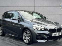 Mineral grey metallic Used 2019 BMW 218 Active Tourer M Sport MPV | £12,691 (Fair price)