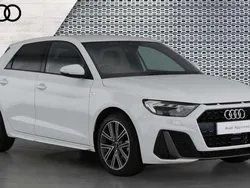 White Used 2024 Audi A1 S-Line Hatchback | £23,390 (Fair price)