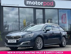 Blue Used 2016 Peugeot 508 GT Estate | £9,190 (Fair price)