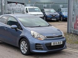 Blue Used 2015 Kia Rio 2 Hatchback | £4,950 (Fair price)