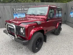 Red Used 1999 Land Rover Defender SUV | £13,999 (Fair price)