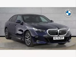 Blue Used 2024 BMW 520 M Sport Sedan | £38,493 (Good price)