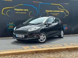 Black Used 2016 Ford Fiesta Zetec Hatchback | £7,690 (Fair price)