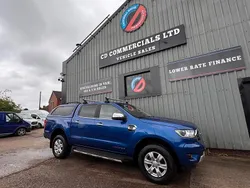 Blue Used 2022 Ford Ranger Limited Pickup | £14,495 (Fair price)