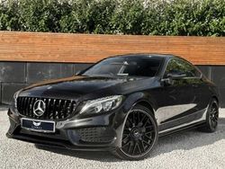 Black Used 2018 Mercedes C250 AMG line Coupe | £19,980 (Fair price)