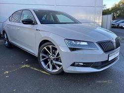 Grey Used 2018 Skoda Superb SportLine Hatchback | £16,495 (A bit pricey)