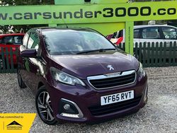 Purple Used 2015 Peugeot 108 Allure Hatchback | £3,970 (Fair price)