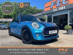 Blue Used 2017 Mini Cooper Hatch Hatchback | £7,950 (Good price)