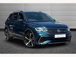 Blue Used 2023 VW Tiguan R-line SUV | £24,650 (Fair price)