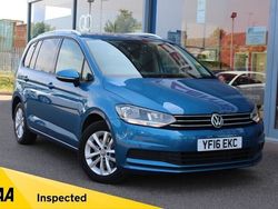 Blue Used 2016 VW Touran SE MPV | £10,995 (A bit pricey)