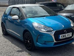 Blue Used 2016 DS Automobiles DS3 Chic Hatchback | £5,895 (Fair price)
