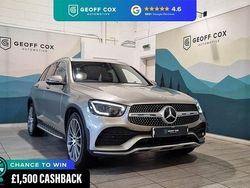 Silver Used 2021 Mercedes GLC300 AMG Line Premium Estate | £26,450 (Super price)