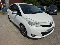 White Used 2014 Toyota Yaris Trend Hatchback | £4,495 (Fair price)