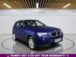 Blue Used 2015 BMW X3 Exclusive SUV | £10,749 (Good price)