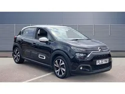 Black Used 2022 Citroën C3 PureTech Hatchback | £10,880 (Fair price)